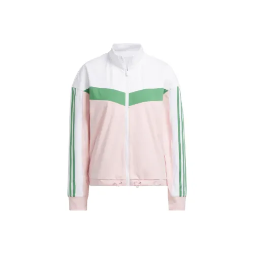 Adidas ULTIMATE365 TWISTKNIT Куртки и Пальто Женские Песочно-розовый