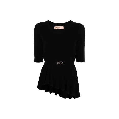 TWINSET Milano Рубашка Женская Черная