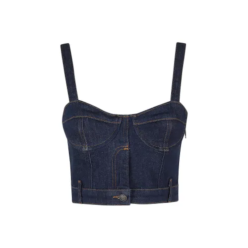 MOSCHINO Синие Женские Камисоли