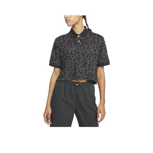 NIKE Черные Женские Поло