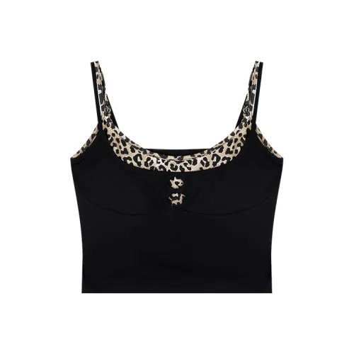 Annie The Темный Child Топ на бретелях Женский Черный