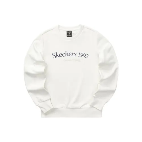 Skechers Colorful Толстовка Женская Зефирно-белая