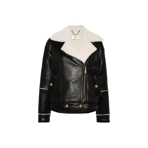 Elisabetta Franchi SS24 Куртки и Пальто Женские Черный