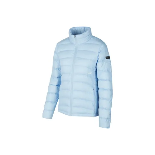 Skechers Лунный бело-синий/02P8 Женские пуховые куртки