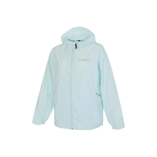 Adidas MT W UPF JKT Куртки Пальто Женские Изумруд