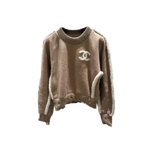 CHANEL Хаки Женские Свитшоты