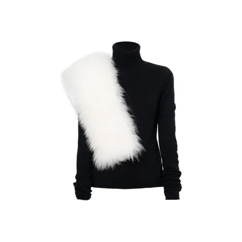 AS DALIO Кашемир Свитер Женские Черный