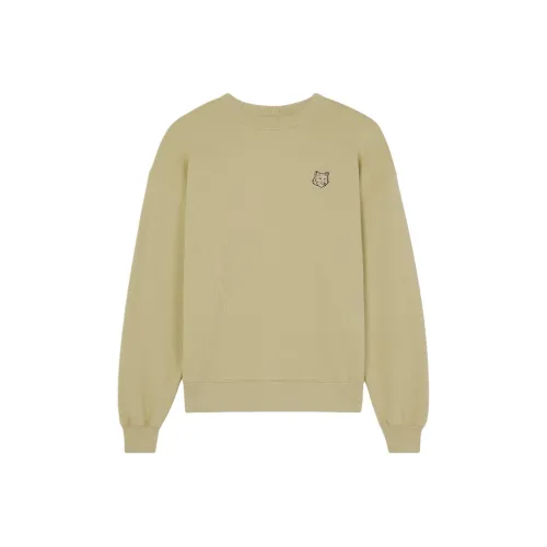 Maison Kitsune SS24 Свитшот Женский Бежевый