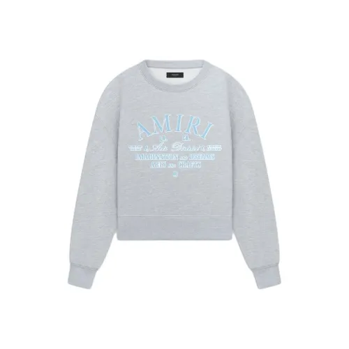 AMIRI SS24 Свитшот Женский Серый