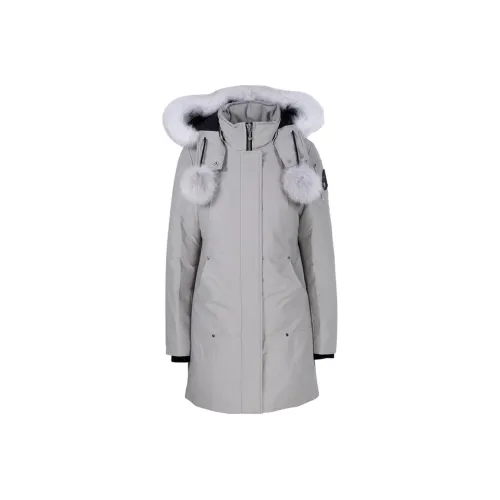 Moose Knuckles Пуховик Женский Серый