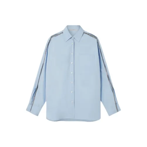 Stella McCartney Рубашка Женская Синяя