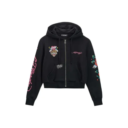 Ed Hardy Черные Женские Свитшоты