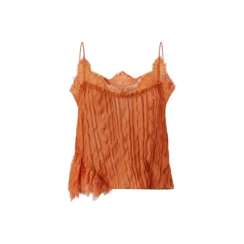 PINKO Топ на бретелях Женский Earth Желтый