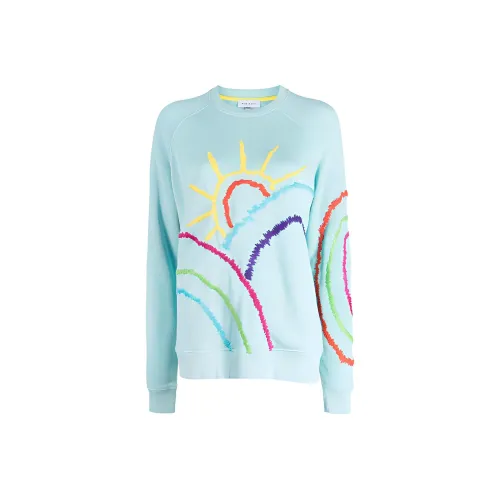 Mira Mikati Аква-синий Женские Свитшоты