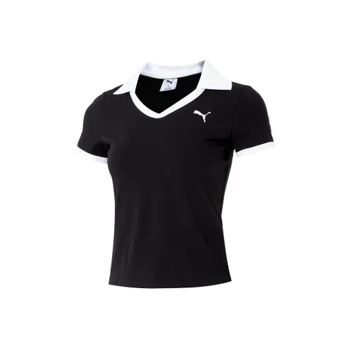 PUMA Graphic Черные Женские Поло