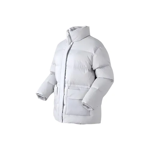 New Balance совместный бренд Pure Mid пуховик женский серый