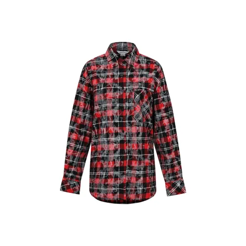 URBAN REVIVO Женские рубашки красного цвета