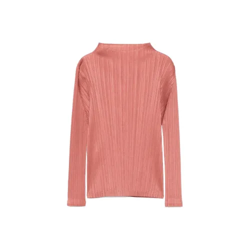 PLEATS PLEASE ISSEY MIYAKE FW24 Трикотаж Женский Розовый