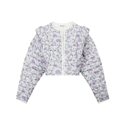 ISABEL MARANT ETOILE SS24 Куртки Пальто Женские Белые