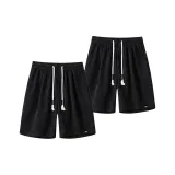 Чёрный + Чёрный [2 упаковки]