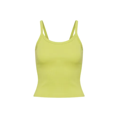 Aritzia TNA HomeStretchTM Майка с круглым вырезом Tank Top Женский Грушево-зеленый