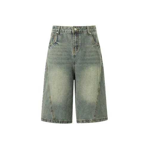 POINTLIMIT Джинсовые шорты Унисекс Blue