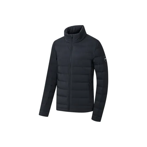 Эрке ZONGXUNXILIE Глубокий черный Женские пуховики