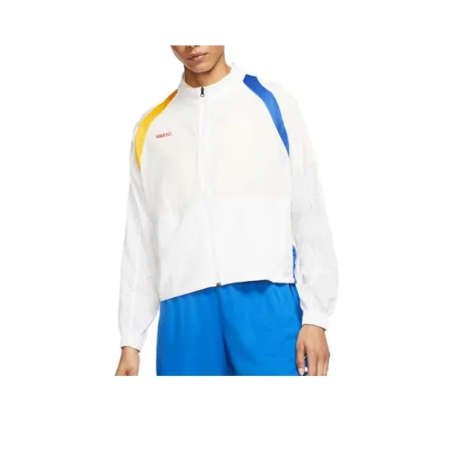 NIKE Белый/Белый/Университетский Золотой/Университетский Красный Женские Куртки