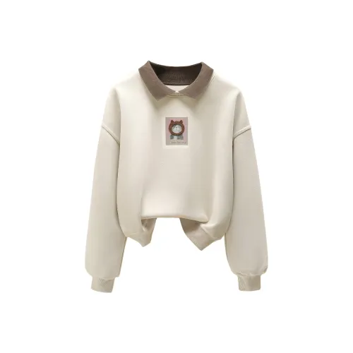 Cypress House Свитшот Женские Rice Spells Темный кофейный цвет