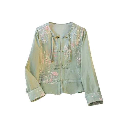 TOUCH Зеленые Женские Рубашки