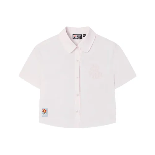 FILA x Tim Lahan Рубашка Женская Розовая
