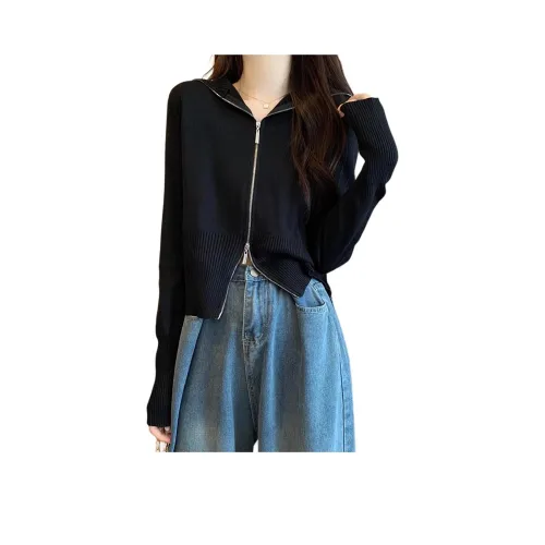 Ya Sheep People Трикотаж Женский Черный