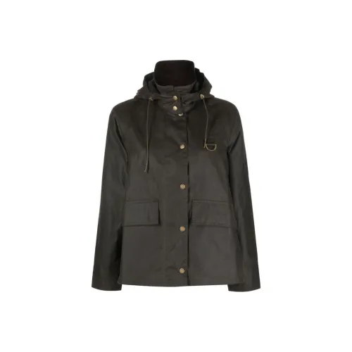 BARBOUR Куртки и Пальто Женские Оливковый Коричневый