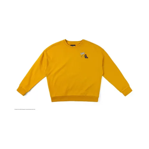 Lee Желтые Женские Свитшоты