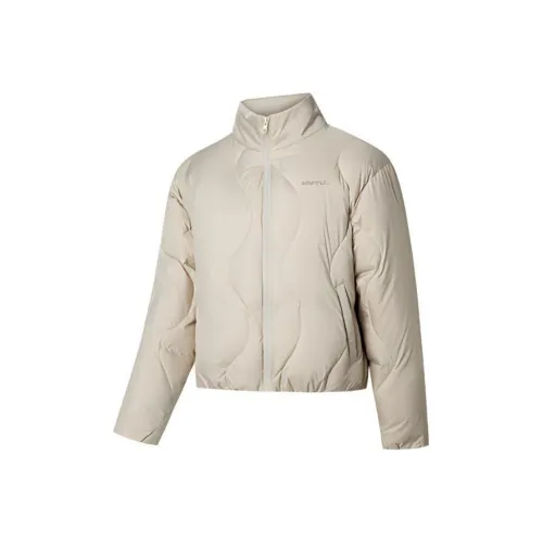 361° Пуховик Женская Белая Сосновое дерево Цвет