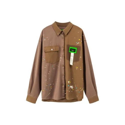 NO ONE ELSE Кофе Женские Куртки