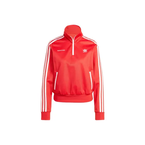 Adidas Originals SPORTY RICH Collaboration SS24 Куртка Женская Красная