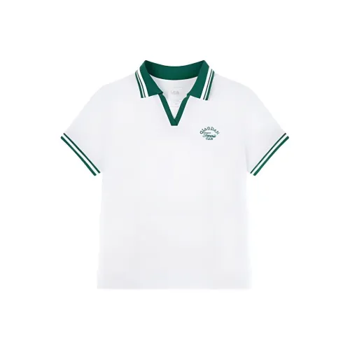 QIAODAN Поло WOMEN'S JORDAN Белый