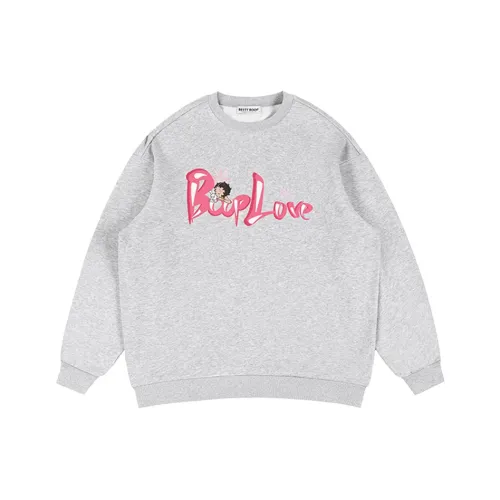 Свитшот BETTY BOOP Унисекс Белый