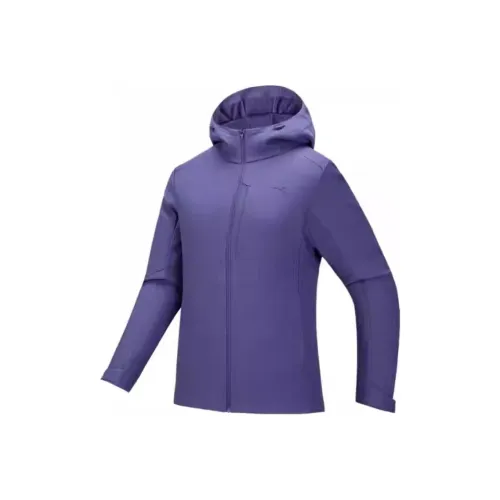 ANTA Variety Тренировки Коллекция Куртки и Пальто Женские Сумеречный Фиолетовый Цвет