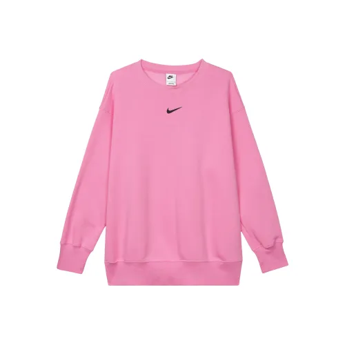 Nike Sportswear Phoenix Fleece Толстовка Женская Розовая Pest