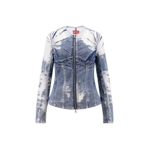 DIESEL Синие Женские Куртки
