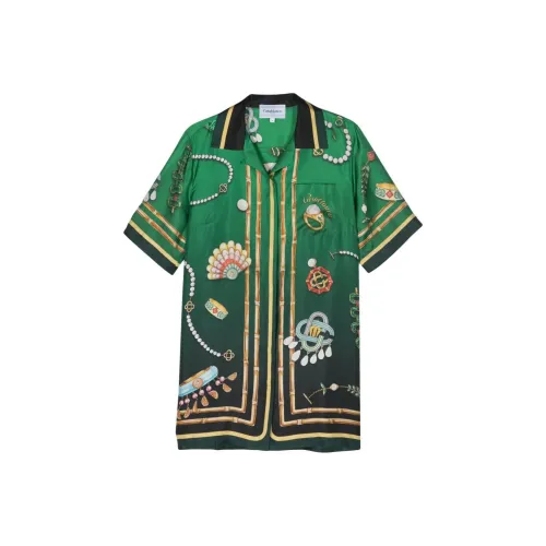 CASABLANCA FW23 Рубашка Женская Зеленая