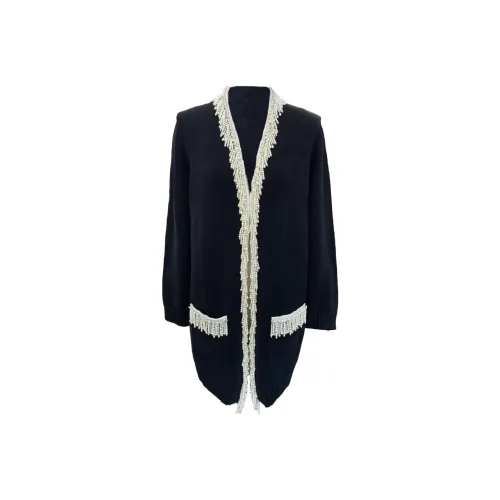 CHANEL Черные Женские Кашемировые Свитеры