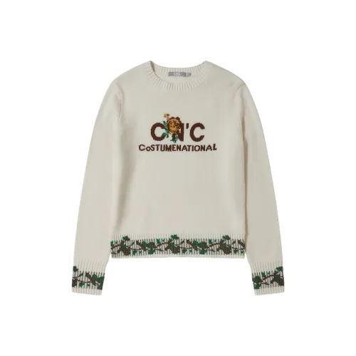 C'N'C Осенний Зимний Кашемировый Свитер Женский