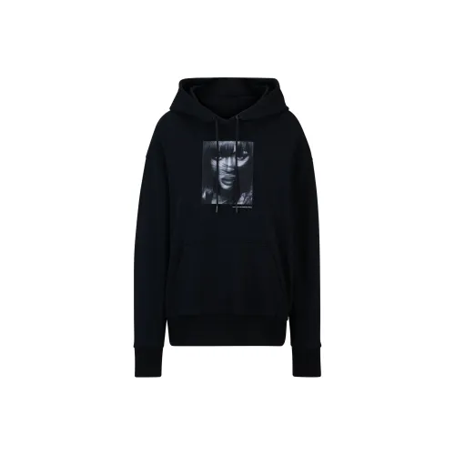 Hugo Boss Naomi X Boss Cotton Terry Толстовка с ребристыми отделками толстовка женская черная