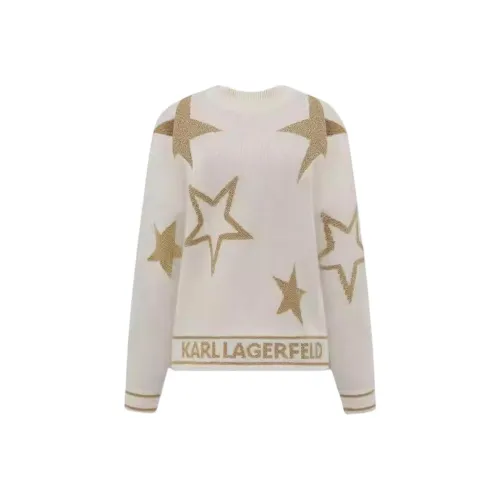 Karl Lagerfeld Трикотаж Женский Бежевый
