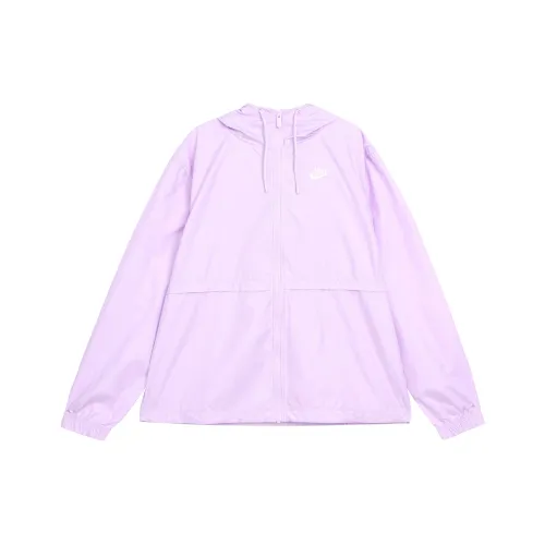 Nike Sportswear Essentials Series Repel Куртки и Пальто Женские Туманно-фиолетовый