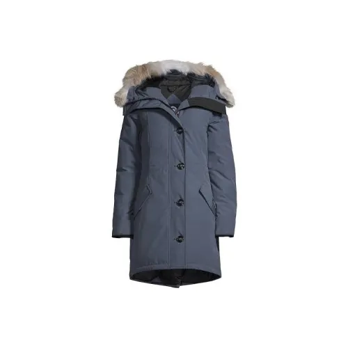 Canada Goose Rossclair Series Пуховик Женские Ярко-Синий