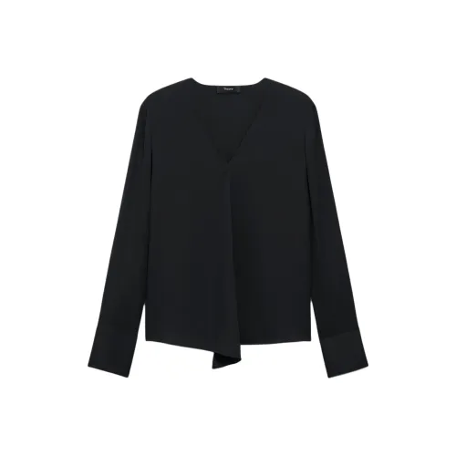 Theory Черные Женские Рубашки